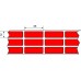 Контрольные этикетки 12x35 Со следом